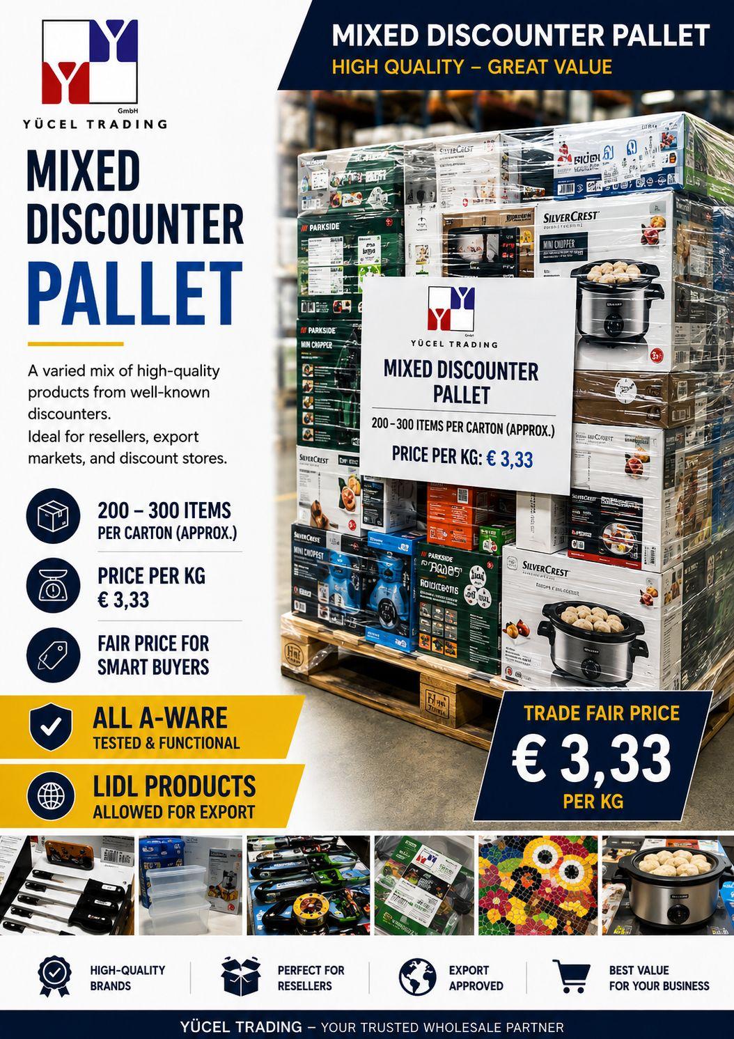 IAW-Messeangebot: Gemischte Discounter-Palette