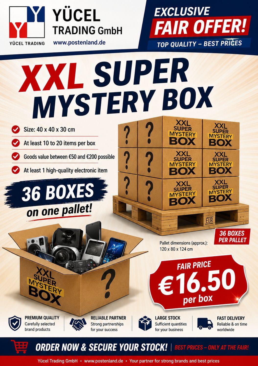 IAW-Messeangebot: XXL Super Mystery Box